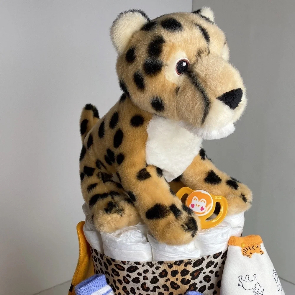 Tiger Diaper Cake